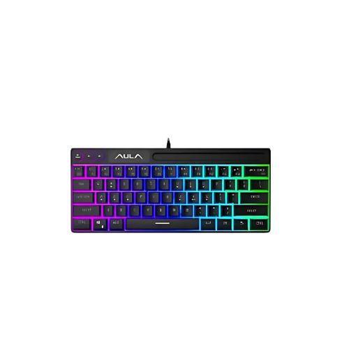 AULA F3061 Wired Membrane RGB mini Gaming Keyboard
